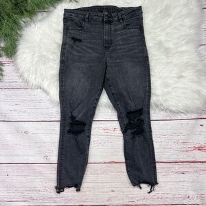 👖|•AMERICAN EAGLE•| Super Hi-Rise Jegging Crop Size 16 Short👖